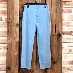 Gloria Vanderbilt Light Wash Straight Leg Jeans Women's Size 6 Short Mid Rise